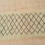 Tapis berbère en laine naturelle